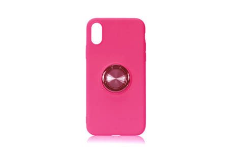 ETUI SILICONE RING IPHONE 11 PRO RÓŻOWY