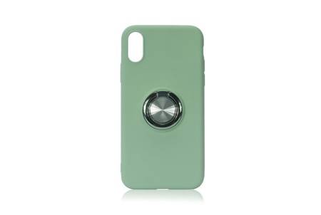 ETUI SILICONE RING IPHONE 11 PRO ZIELONY 