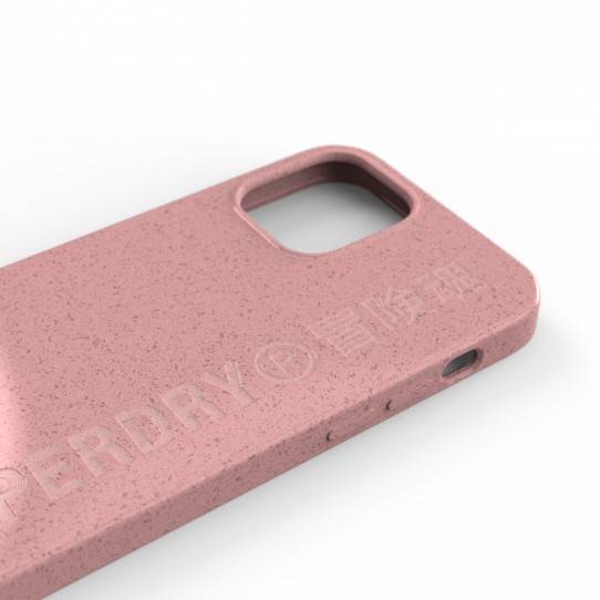 ETUI SUPERDRY SNAP CASE COMPOSTABLE IPHONE 12/12 PRO RÓŻOWY