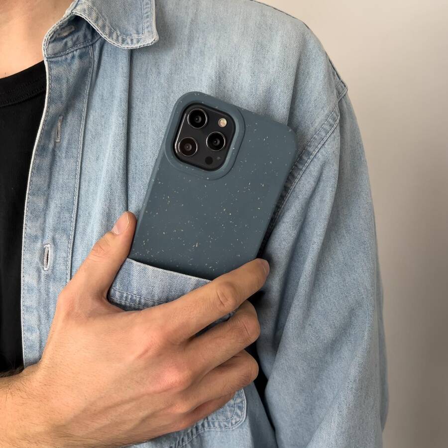 Eco Case etui do iPhone 11 Pro Max silikonowy pokrowiec obudowa do telefonu żółty