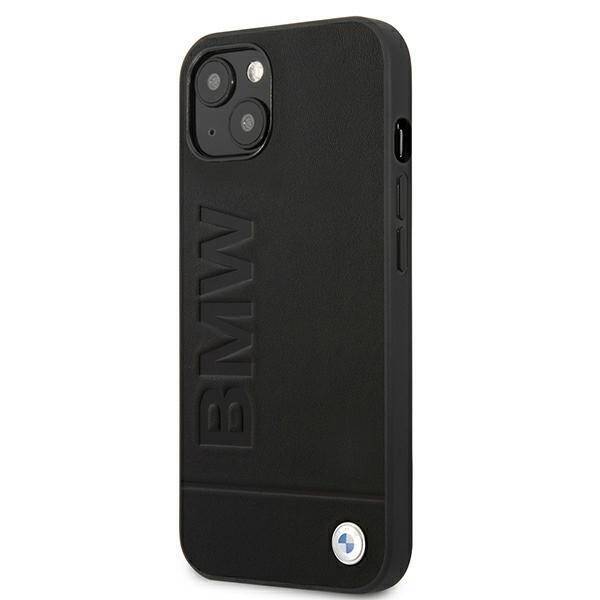 Etui BMW BMHCP13MSLLBK iPhone 13 / 14 / 15 6.1" czarny/black hardcase Signature Logo Imprint