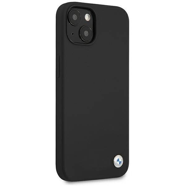 Etui BMW BMHCP13SSILBK iPhone 13 mini  5,4" czarny/black hardcase Silicone Signature