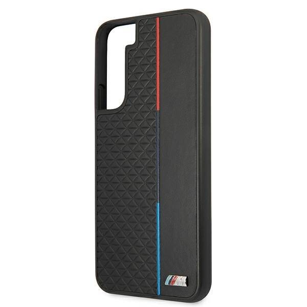 Etui BMW BMHCS22MTRTBK S22+ S906 czarny/black hardcase M Collection Triangles