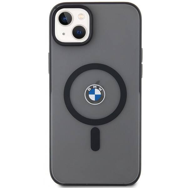 Etui BMW BMHMP14MDSLK iPhone 14 Plus / 15 Plus 6.7" czarny/black hardcase Signature MagSafe