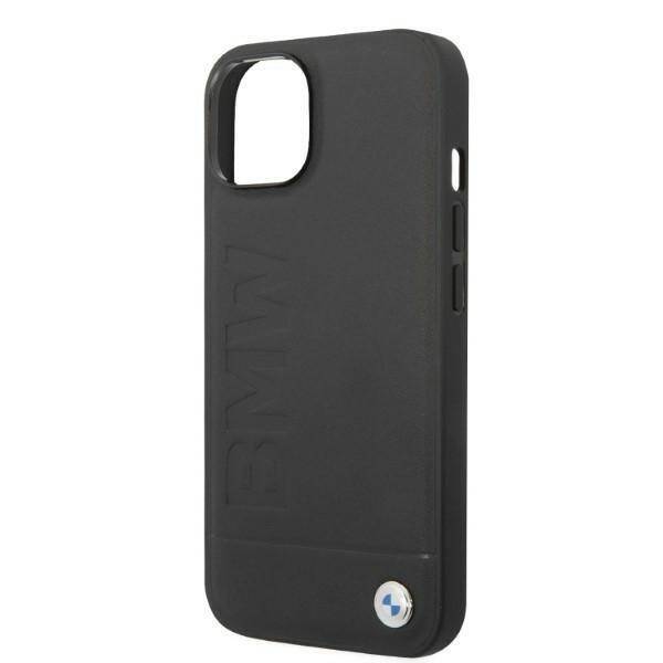 Etui BMW BMHMP14SSLLBK iPhone 14 / 15 /  13 6.1" czarny/black hardcase Signature Logo Imprint Magsafe