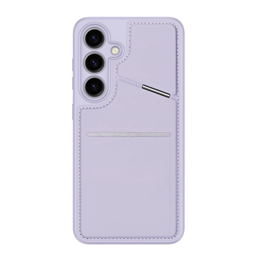 Etui Dux Ducis Rafi ll Mag do Samsung Galaxy S24 - fioletowe