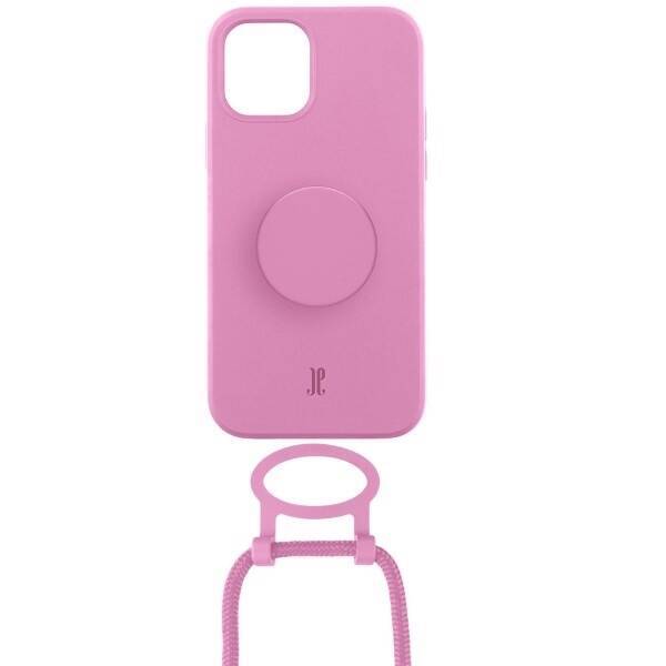 Etui JE PopGrip iPhone 14 / 15 / 13 6.1" pastelowy różowy/pastel pink 30142 AW/SS23 (Just Elegance)