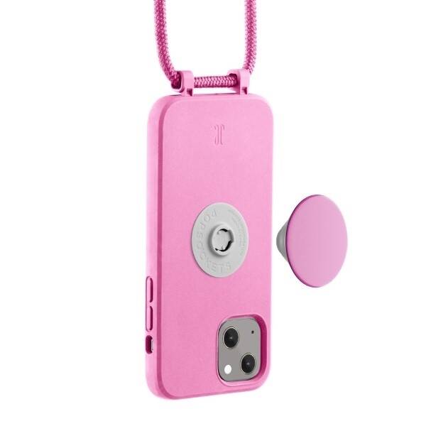 Etui JE PopGrip iPhone 14 / 15 / 13 6.1" pastelowy różowy/pastel pink 30142 AW/SS23 (Just Elegance)