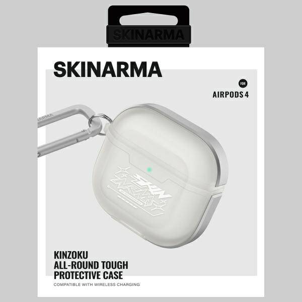 Etui Skinarma Kinzoku do AirPods 4 frost