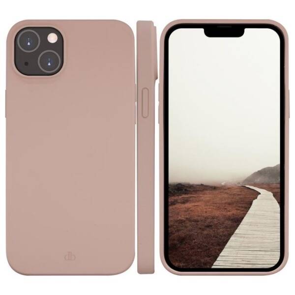 Etui dbramante 1928 Greenland do iPhone   14 Plus różowy/pink sand