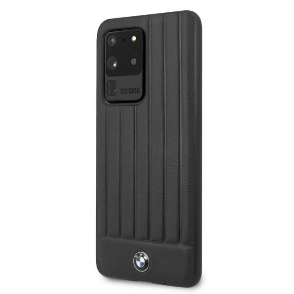 Etui hardcase BMW BMHCS69POCBK S20 Ultra  G988 czarny/black Signature