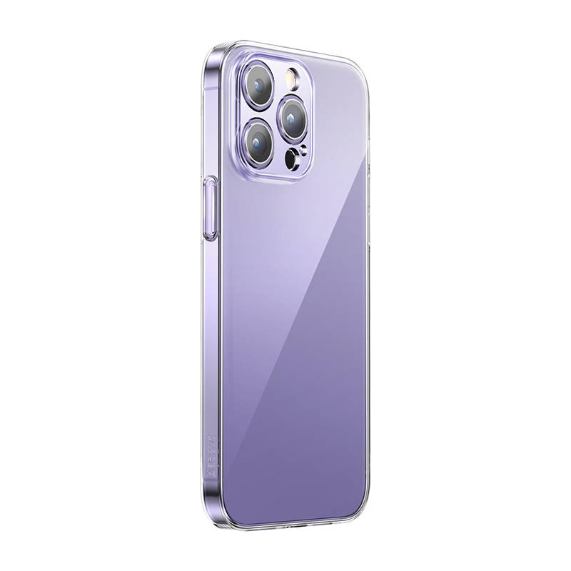 Etui ochronne Baseus Crystal Clear 14 Pro Max (transparentne) + szkło hartowane + zestaw czyszczący