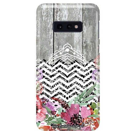 FUNNY CASE ETUI NADRUK DREWNO FALE SAMSUNG GALAXY S10E