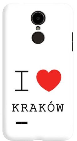 FUNNY CASE ETUI NADRUK I LOVE KRAKÓW LG K8 2017