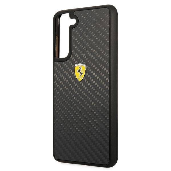 Ferrari FEHCS21FFCAK S21 FE G990 czarny/black hardcase On Track Real Carbon