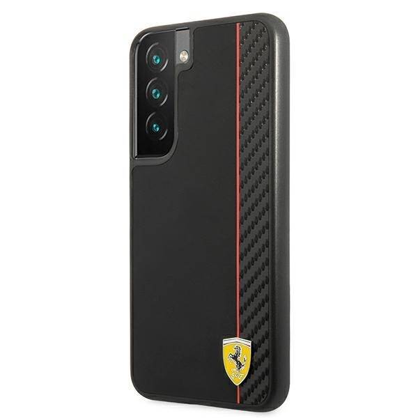 Ferrari FESAXHCS22SBK S22 S901 czarny/black hardcase On Track Carbon Stripe