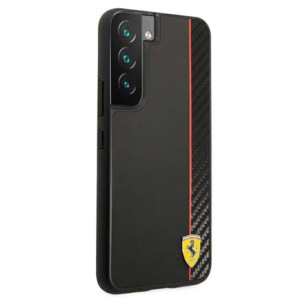 Ferrari FESAXHCS22SBK S22 S901 czarny/black hardcase On Track Carbon Stripe