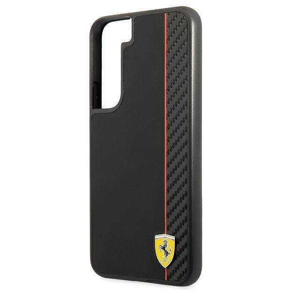 Ferrari FESAXHCS22SBK S22 S901 czarny/black hardcase On Track Carbon Stripe