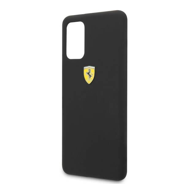 Ferrari Hardcase FESSIHCS67BK S20+ G985 czarny/black Silicone