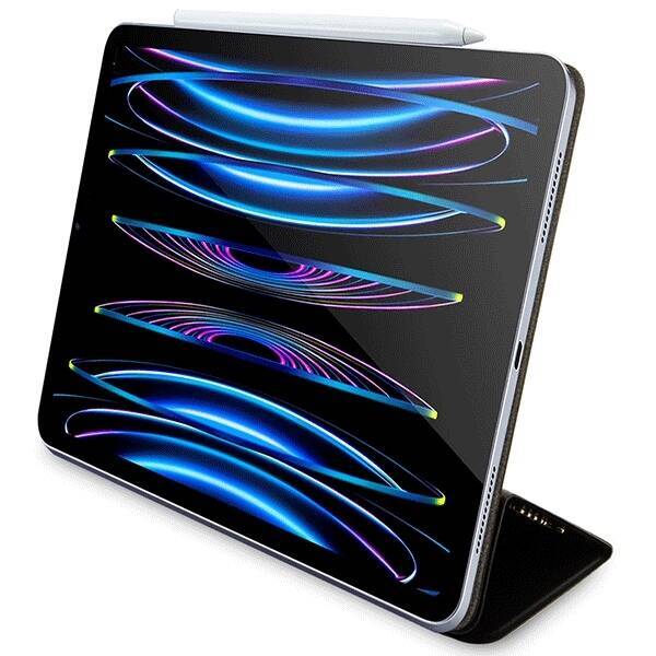 GUESS GUFCP12PS4SGK IPAD PRO 12.9" CZARNY/BLACK 4G STRIPE ALLOVER