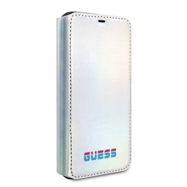 GUESS GUFLBKN65BLD IPHONE 11 PRO MAX SREBRNY/SILVER BOOK IRIDESCENT