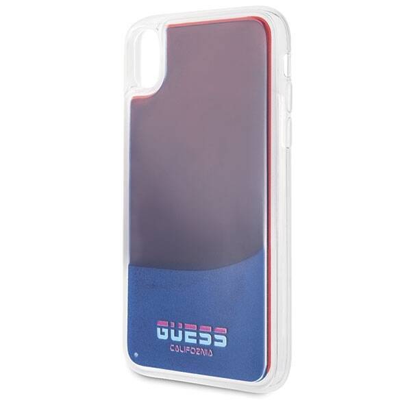 GUESS GUHCI61GLCRE IPHONE XR CZERWONY /RED HARD CASE CALIFORNIA GLOW IN THE DARK