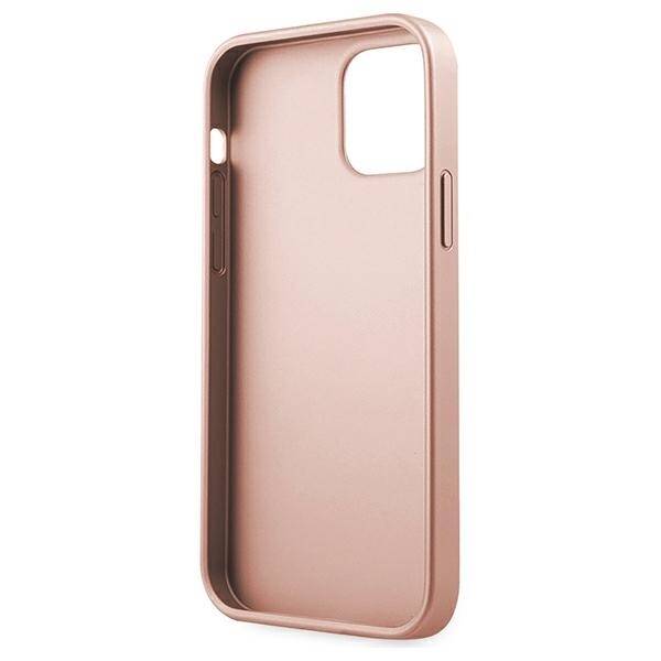 GUESS GUHCP12LIGLRG IPHONE 12 PRO MAX 6,7" RÓŻOWO-ZŁOTY/ROSE GOLD HARDCASE IRIDESCENT