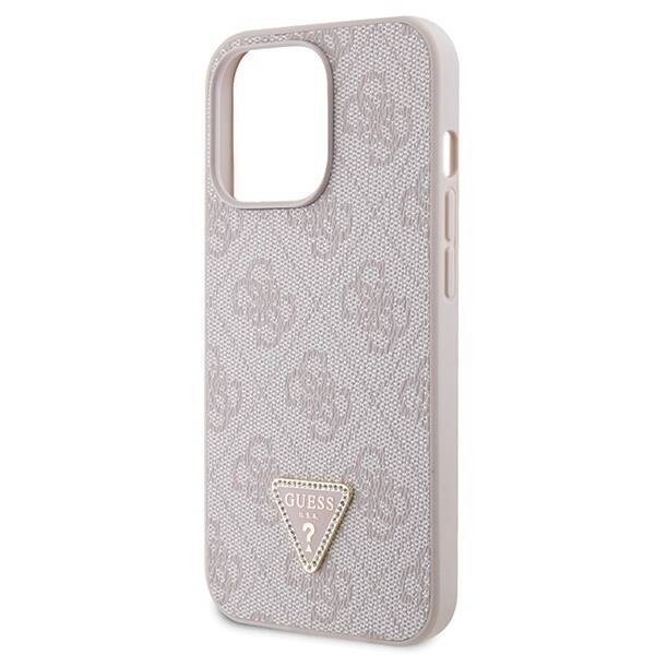 GUESS GUHCP13LP4TDSCPP IPHONE 13 PRO / 13 6.1" RÓŻOWY/PINK HARDCASE CROSSBODY 4G METAL LOGO