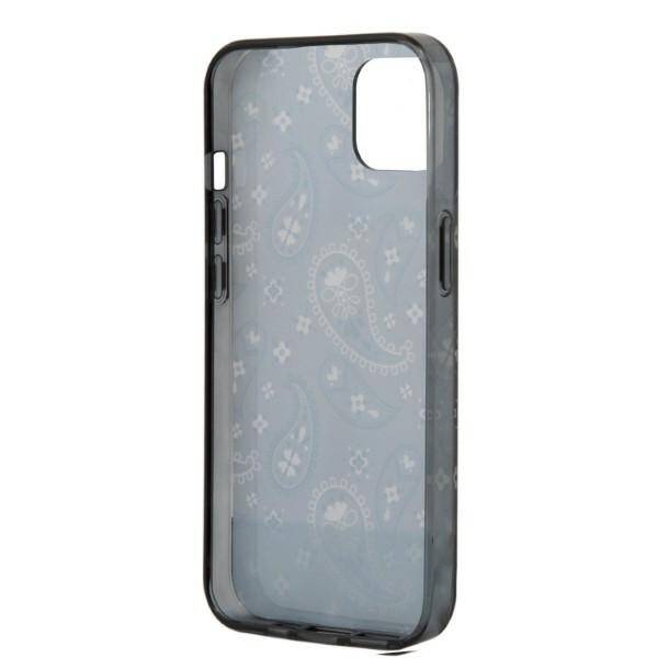 GUESS GUHCP14MHGBNHK IPHONE 14 PLUS / 15 PLUS 6.7" CZARNY/BLACK HARDCASE BANDANA PAISLEY