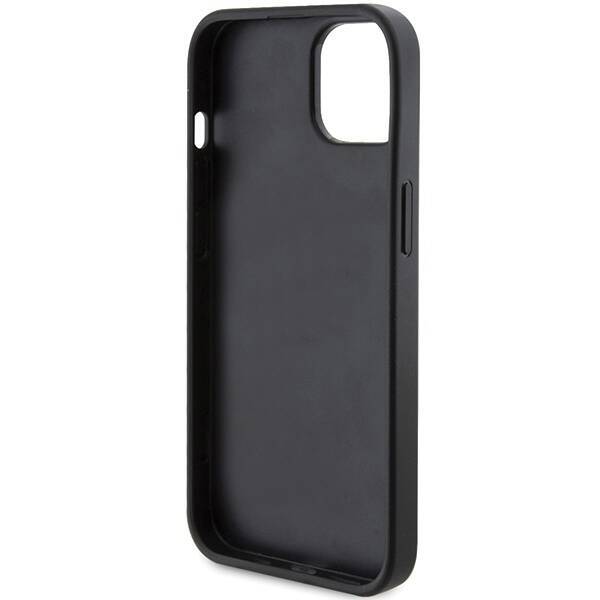 GUESS GUHCP15MPG4GPK IPHONE 15 PLUS / 14 PLUS 6.7" CZARNY/BLACK HARDCASE 4G TRIANGLE METAL LOGO