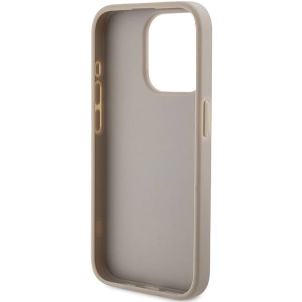 GUESS GUHCP15XPG4GPH IPHONE 15 PRO MAX 6.7" BIAŁY/WHITE HARDCASE 4G TRIANGLE METAL LOGO