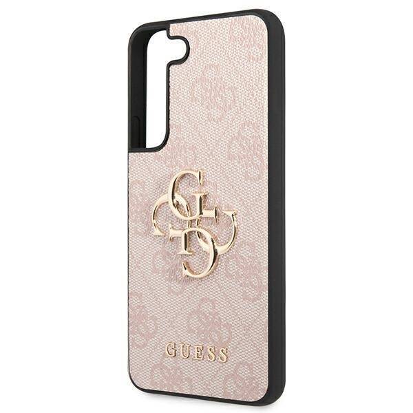 GUESS GUHCS22S4GMGPI S901 S22 RÓŻOWY/PINK HARDCASE 4G BIG METAL LOGO