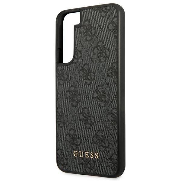 GUESS GUHCS22SG4GFGR S22 S901 SZARY/GREY HARD CASE 4G METAL GOLD LOGO