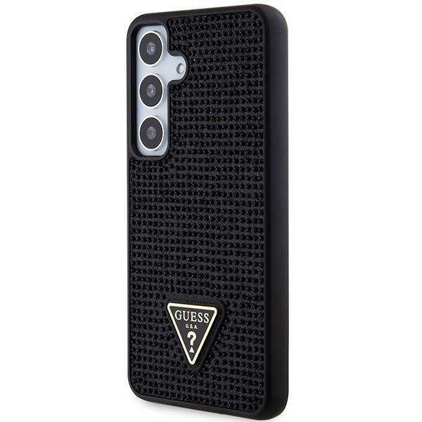 GUESS GUHCS24SHDGPPK S24 S921 CZARNY/BLACK HARDCASE RHINESTONE TRIANGLE