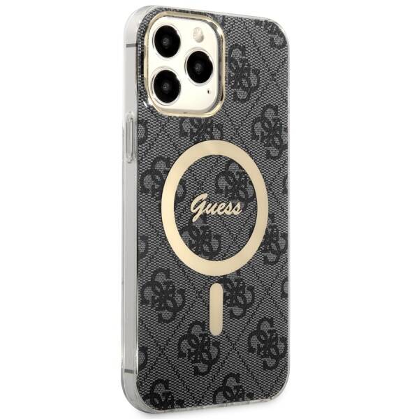 GUESS GUHMP13XH4STK IPHONE 13 PRO MAX 6.7" CZARNY/BLACK HARDCASE 4G MAGSAFE