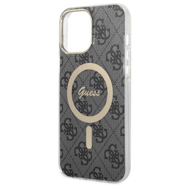 GUESS GUHMP13XH4STK IPHONE 13 PRO MAX 6.7" CZARNY/BLACK HARDCASE 4G MAGSAFE