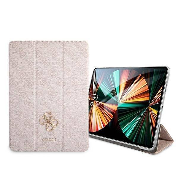 GUESS GUIC12G4GFPI IPAD 12,9" 2021 BOOK COVER RÓŻOWY/PINK 4G COLLECTION