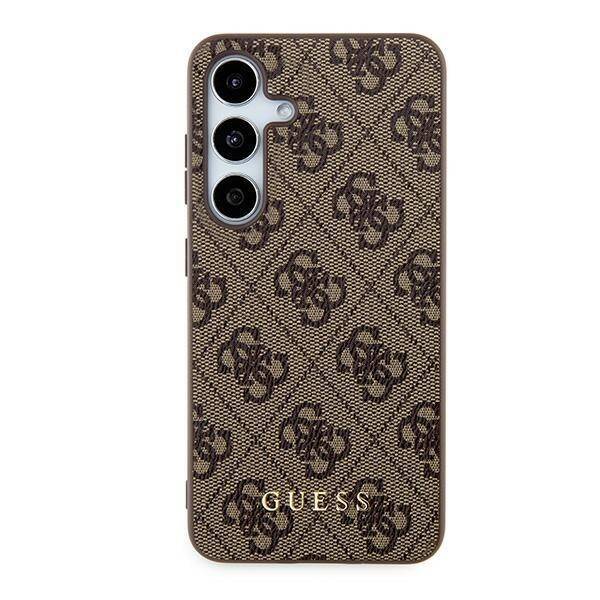 GUESS GUOHCSA35G4GFBR A35 A356 BRĄZOWY/BROWN HARDCASE 4G METAL GOLD LOGO