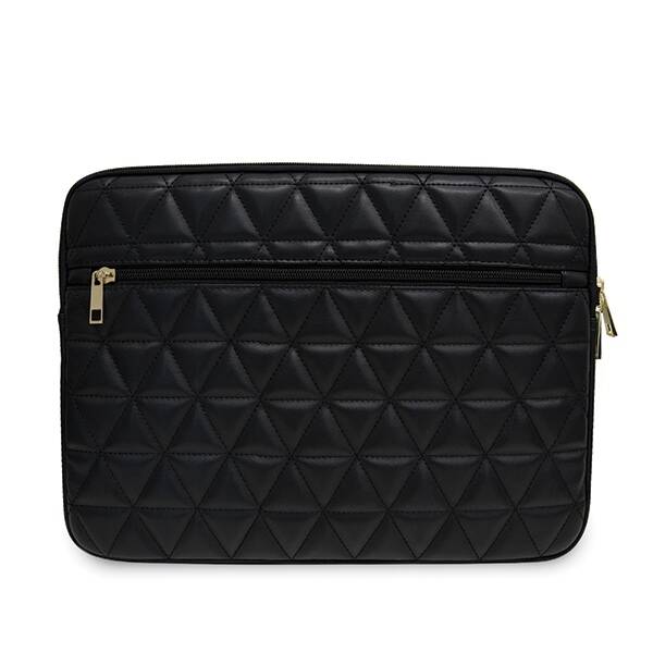 GUESS SLEEVE GUCS13QLBK 13" CZARNY /BLACK QUILTED