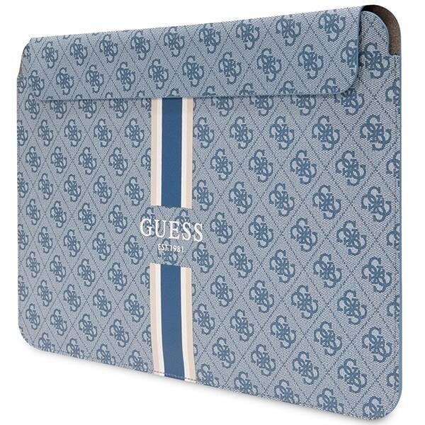 GUESS SLEEVE GUCS14P4RPSB 14" NIEBIESKI/ BLUE 4G PRINTED STRIPES