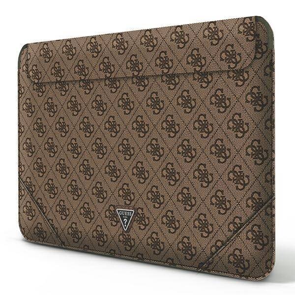 GUESS SLEEVE GUCS16P4TW 16" BRĄZOWY /BROWN 4G UPTOWN TRIANGLE LOGO