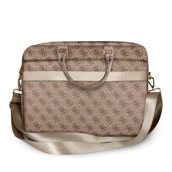 GUESS TORBA GUCB154GB 16" BRĄZ/BROWN 4G UPTOWN