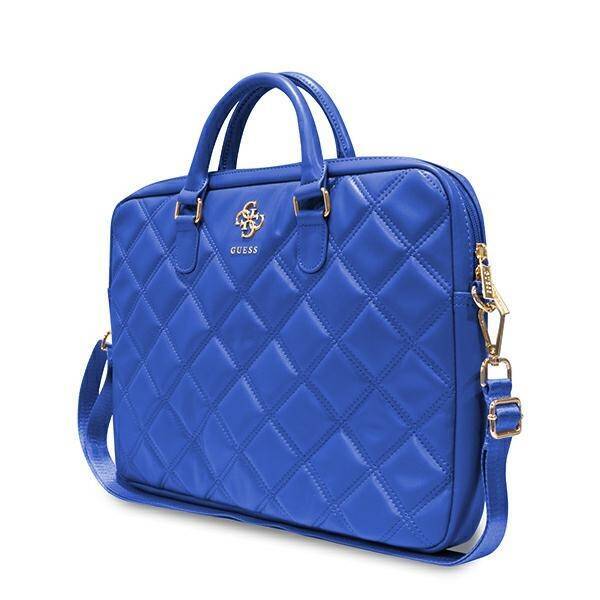 GUESS TORBA GUCB15ZPSQSSGB 16" NIEBIESKI/BLUE QUILTED 4G