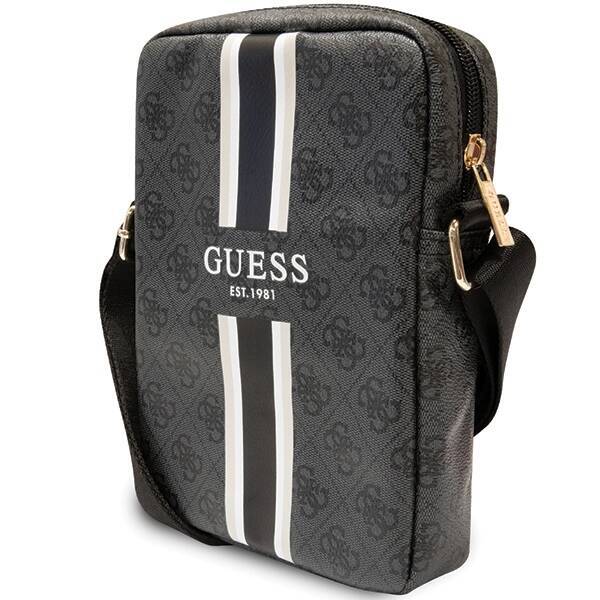 GUESS TORBA GUTB8P4RPSK 8" CZARNY/BLACK 4G STRIPES