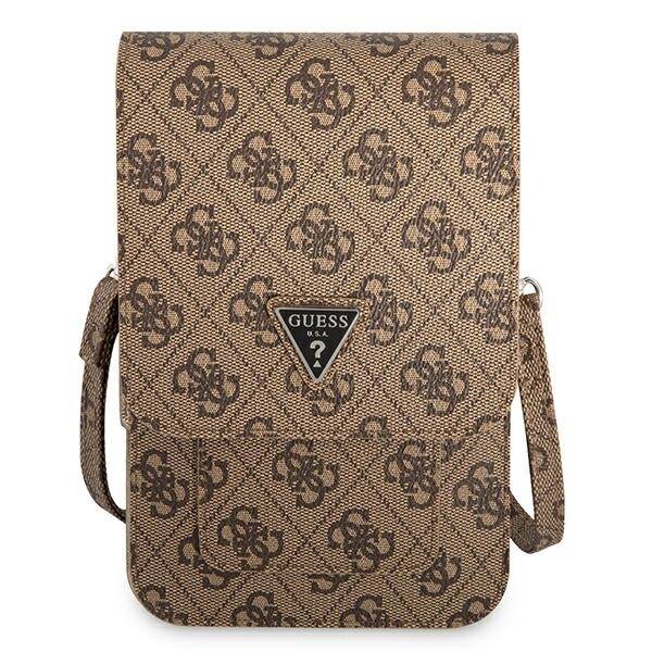 GUESS TOREBKA GUWBP4TMBR BRĄZOWY/BROWN 4G TRIANGLE