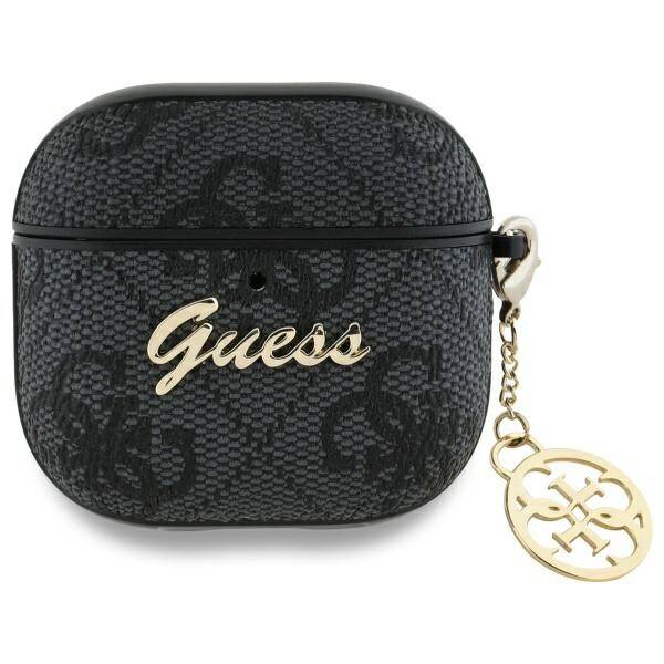 Guess GUA4G4GSMK AirPods 4 cover          czarny/black 4G Charm Collection