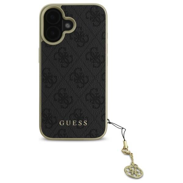 Guess GUHCP16MGF4GGR iPhone 16 Plus 6.7"  czarny/black hardcase 4G Charms Collection