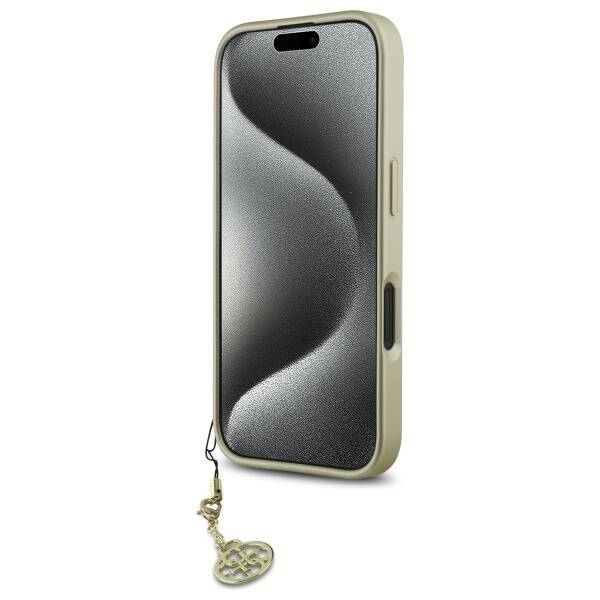 Guess GUHCP16SGF4GGR iPhone 16 6.1"       czarny/black hardcase 4G Charms Collection