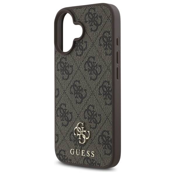 Guess GUHMP16SP4SM4MW iPhone 16 6.1"      brązowy/brown hardcase 4G Small Classic MagSafe