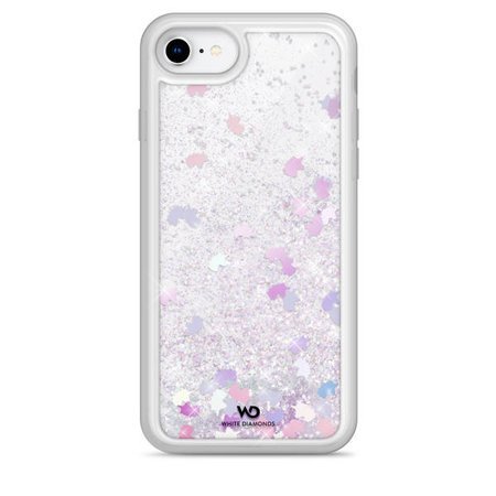 HAMA WHITE DIAMONDS SPARKLE CASE  IPHONE 7/8/SE 2020/SE 2022 KOLOROWE JEDNOROŻCE